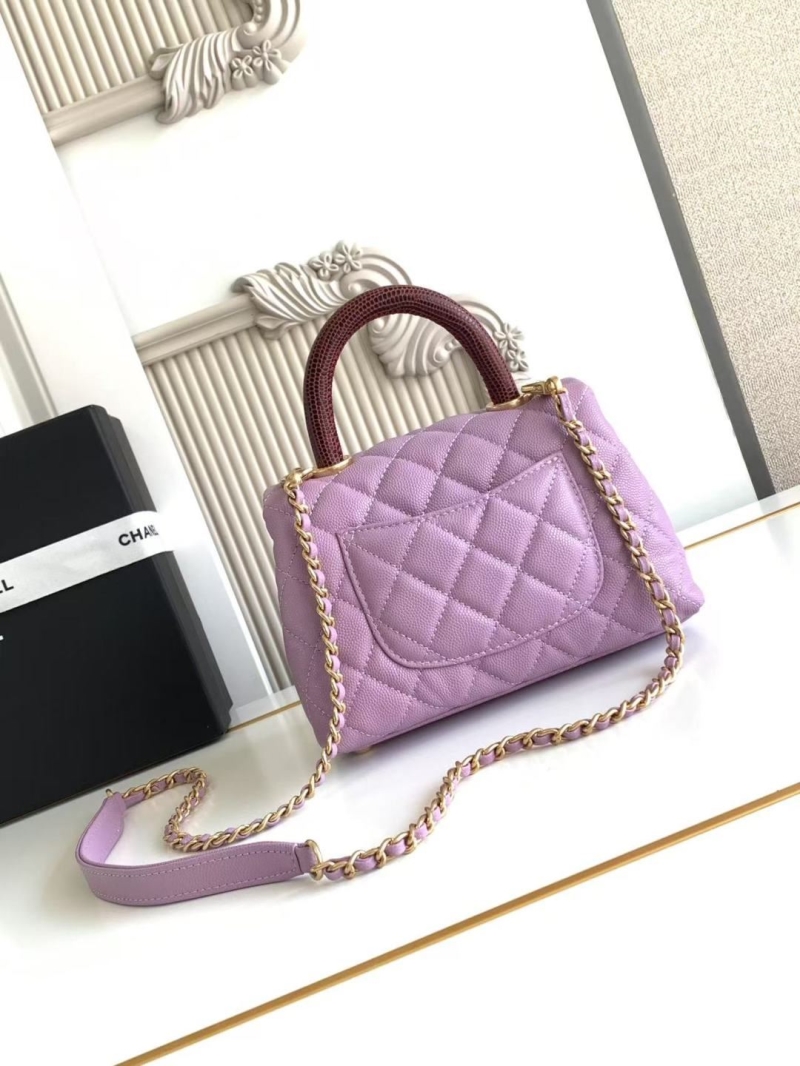 Ch**el top handle bags
